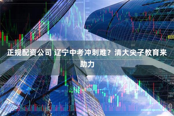 正规配资公司 辽宁中考冲刺难？清大尖子教育来助力